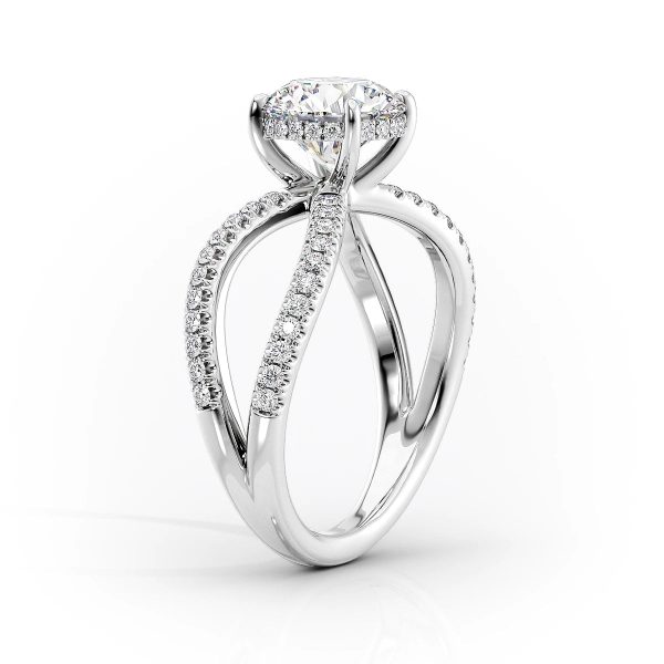 The Zoey Set With A 1.5 Carat Oval Lab Diamond Discount