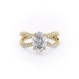 The Zoey Set With A 3 Carat Oval Lab Diamond Online Hot Sale