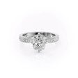 The Rebecca Set With A 1 Carat Elongated Cushion Lab Diamond Online Sale