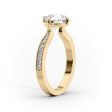 The Rebecca Set With A 1.5 Carat Elongated Cushion Lab Diamond Discount