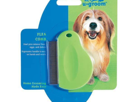 U-Groom Flea Comb, Stainless Steel, Dogs Cheap