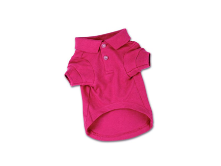 Zack & Zoey-Polo Shirt Raspberry Sorbet Medium on Sale