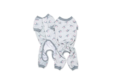 Zack & Zoey-Pajamas Light Grey Small & Medium on Sale