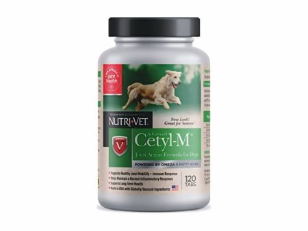 Nutri-vet Cetyl-M Joint Action Formula DJ 120tabs Online Sale