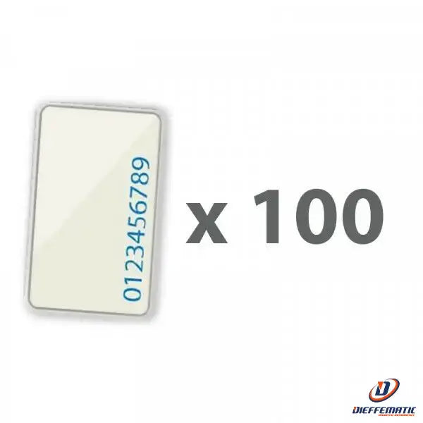 Tessera Di Prossimità 100pz Xpr Pbx-2-100 Automazione Automatismi Originale Discount