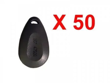 Tags A Goccia In Abs Nero 50pz Xpr Pbx-1ebk-ms50-50 Automazione Automatismi Fashion