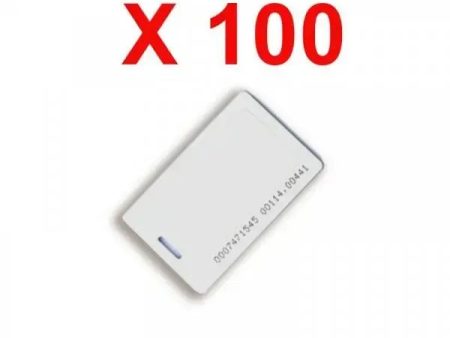 Tessera Di Prossimità Iso 100pz Xpr Pbx-2-ms50-100 Automazione Automatismi Nuovo Online Sale