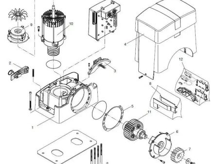 Elettrofreno Beninca  9686338 Ricambio Originale Automazione Automatismi Nuovo Online