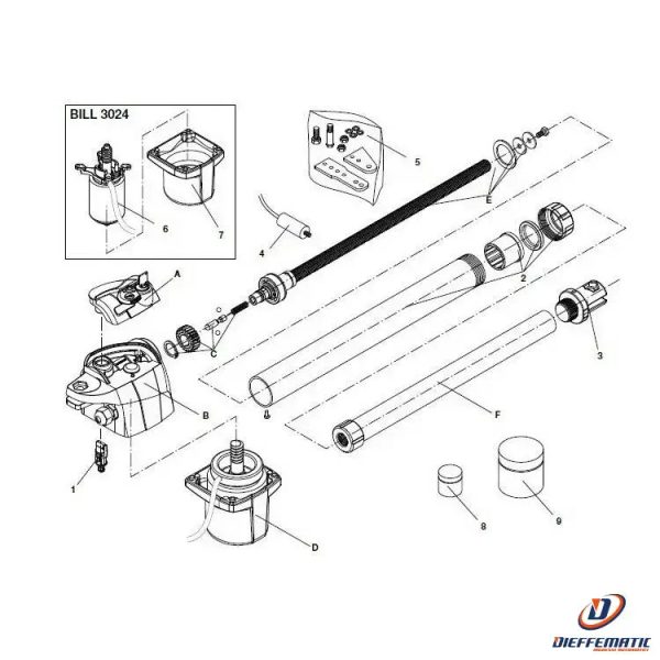 Tubo Beninca  9688117 Ricambio Originale Automazione Automatismi Garanzia Nuovo Online now