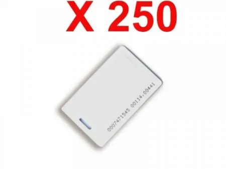 Tessera Di Prossimità Iso 250pz Xpr Pbx-2-ms50-250 Automazione Automatismi Nuovo For Discount