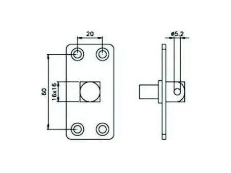 Adattatore Per Matix Ø 55m Acm Art.3063 1435630 Automazione Automatismi Garanzia on Sale