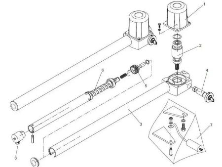 Tubo Con Carter Beninca  9686460 Ricambio Originale Automazione Automatismi Cheap